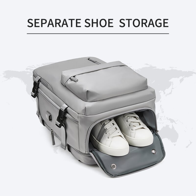 Backpack Manufacturer - Best Selling Business Travel with USB Charging Port Shoe Barn Adjustable Shoulder Strap Leisure Outdoor