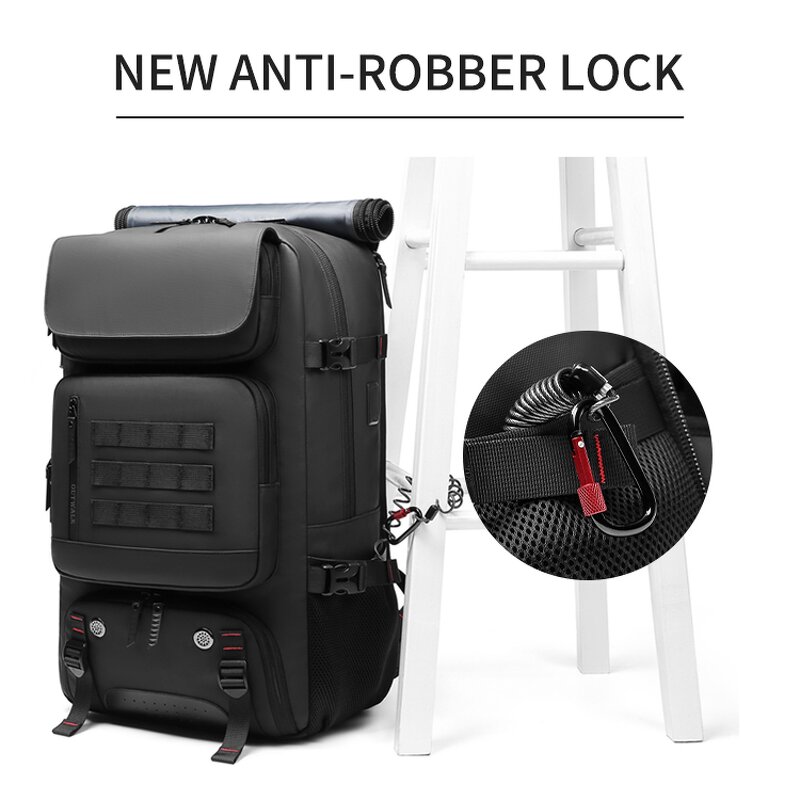 Laptop Backpack Manufacturer - Durable 3 Compartment 19 Inch Business Waterproof Sac a dos