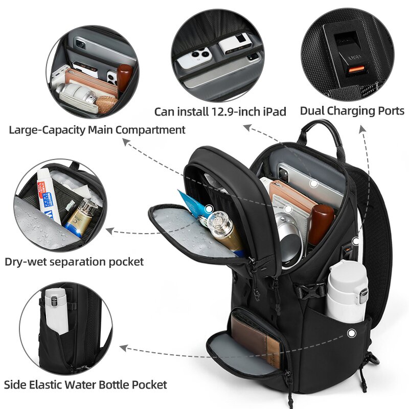 Sling Bag Manufacturer - Mochila Cruzada Con Correa Para El Pecho Multiusos Para Senderismo Uso Diario Para Hombres