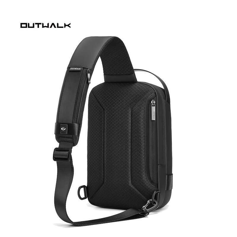 Chest Bag Manufacturer - New Anti-theft School Business USB Charging Shoulder for Men
