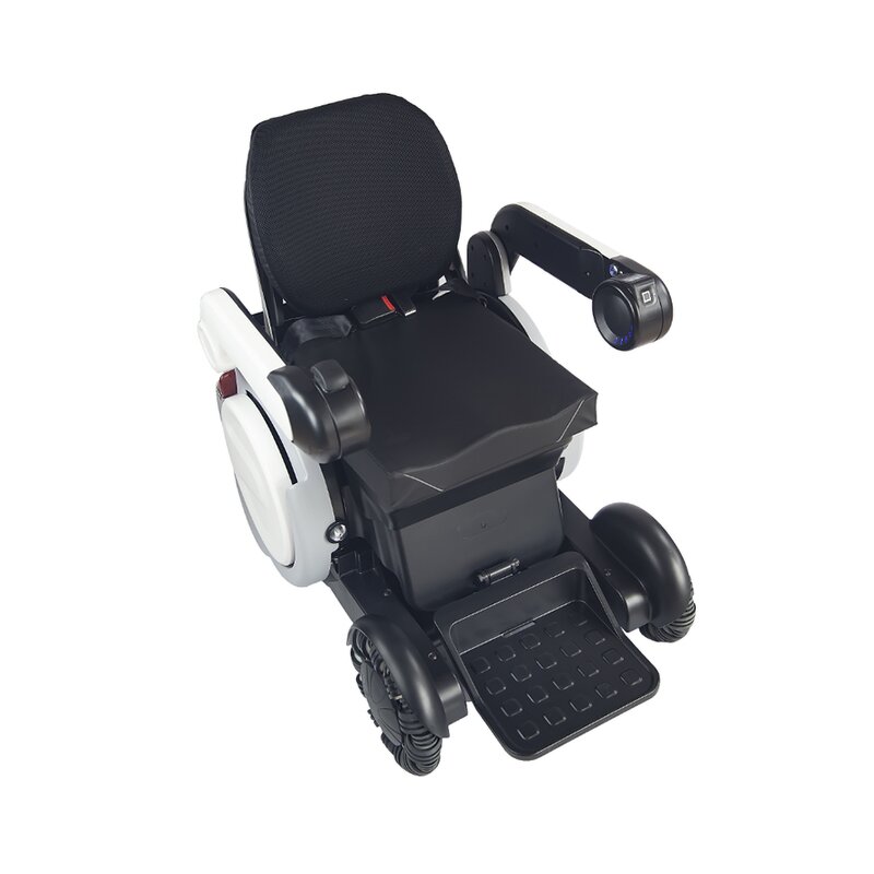 Foldable Electric Wheelchair - 4 Wheels Mobility Lithium Battery Removable 501-1000W 6KM/H 50km Range CE Certified Brushless Motor
