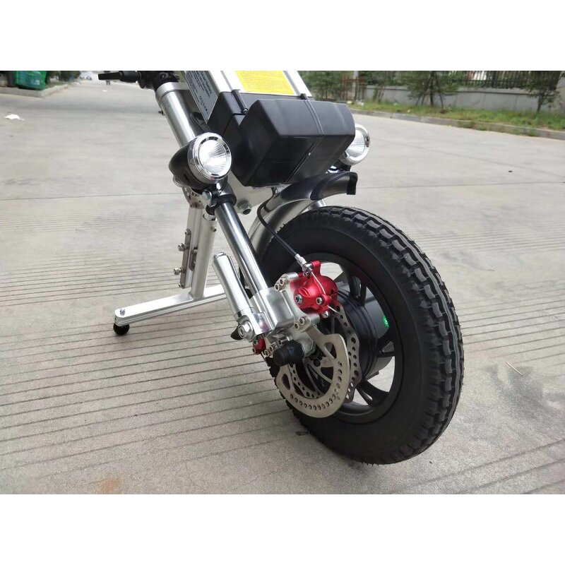 Electric Wheelchair Attachment - WP-03 48V 500W Handcycle Conversion E Wheelchair Handbike Tractor for Handicapped Range 60km