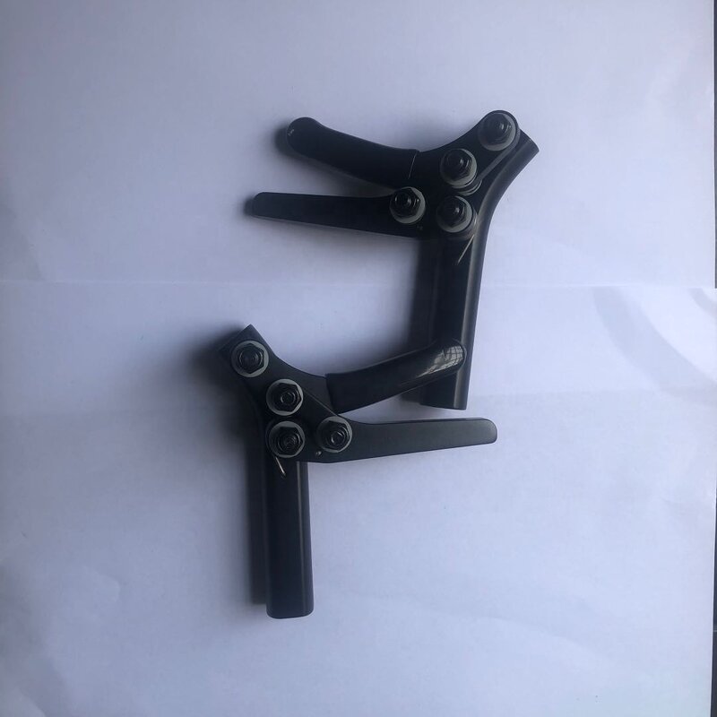 Wheelchair Handbrake - Muniu Parts MN19-001 for Sport Wheelchair Black Aluminium Alloy