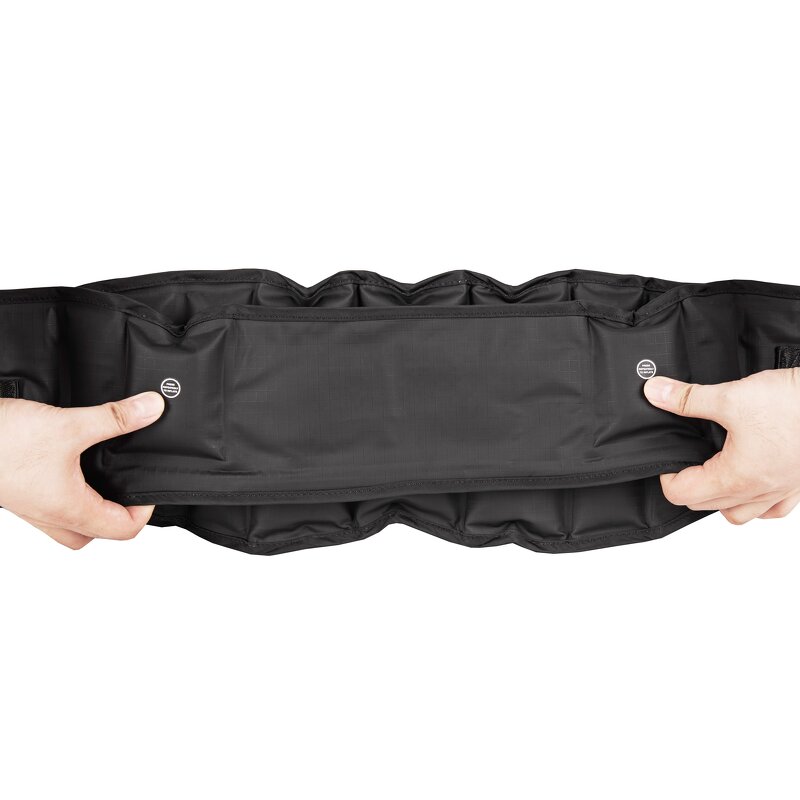 Medical Lumbar Support Girdle - Back Waist Decompression Supporter Pillow for Car Backpack Mountain Climb