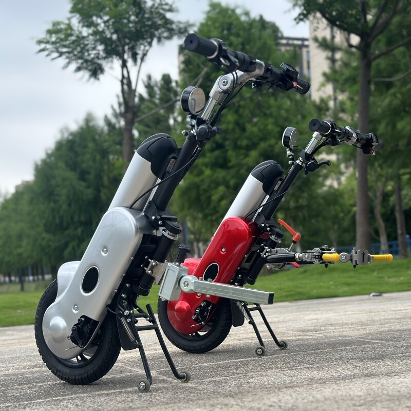 Electric Handcycle Wheelchair Attachment - 400W Wheelchair Handbike Conversion Kit