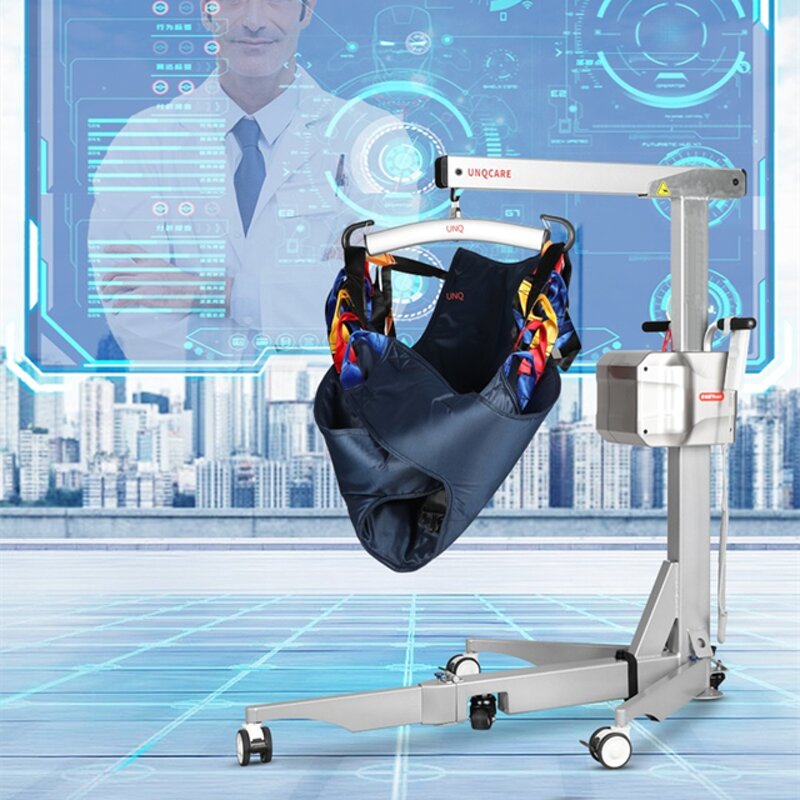 Electric Portable Commode Patient Lift - 2021 New with 120KG Capacity and Lithium Battery