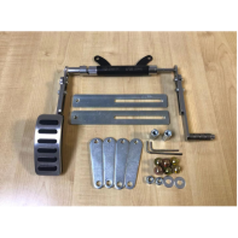 Handicapped Driving Car Help - Portable Flip up Left Foot Accelerator Pedal Conversion