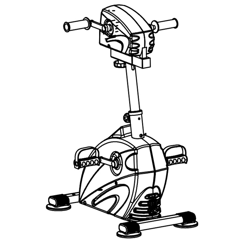 Stroke Exercise Bike - Other Rehabilitation Therapy Supplies Stationary Bicycle for Hand and Foot