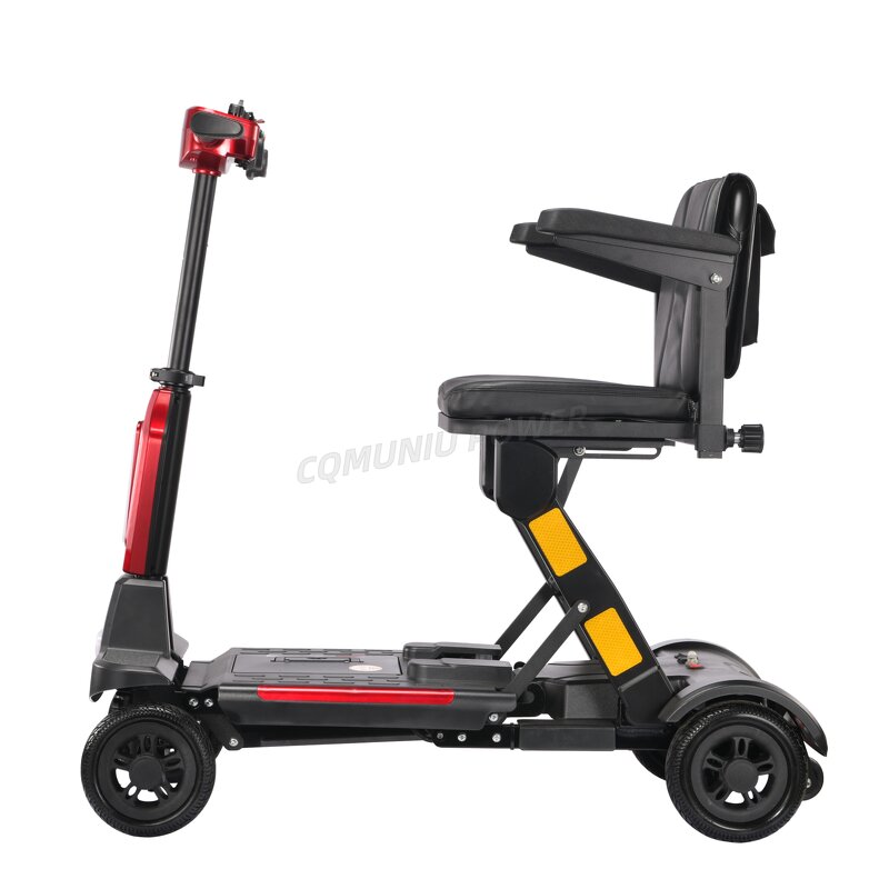 Folding Mobility Scooters - Popular Lightweight Remote Control Small Atto Electric 4 Wheel for Elderly Disabled