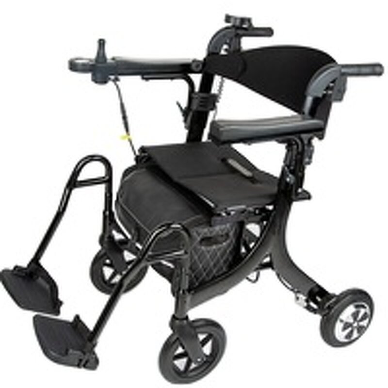 Electric Rollator Walker - with Seat Electric Wheelchair for the Elderly in Morocco Germany Turkey