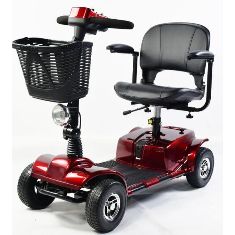 Folding Electric Mobility Scooter - MUNIU MN3431 180W Motor 6km/h 20km Range 4 Wheel for Adults 100kg Capacity