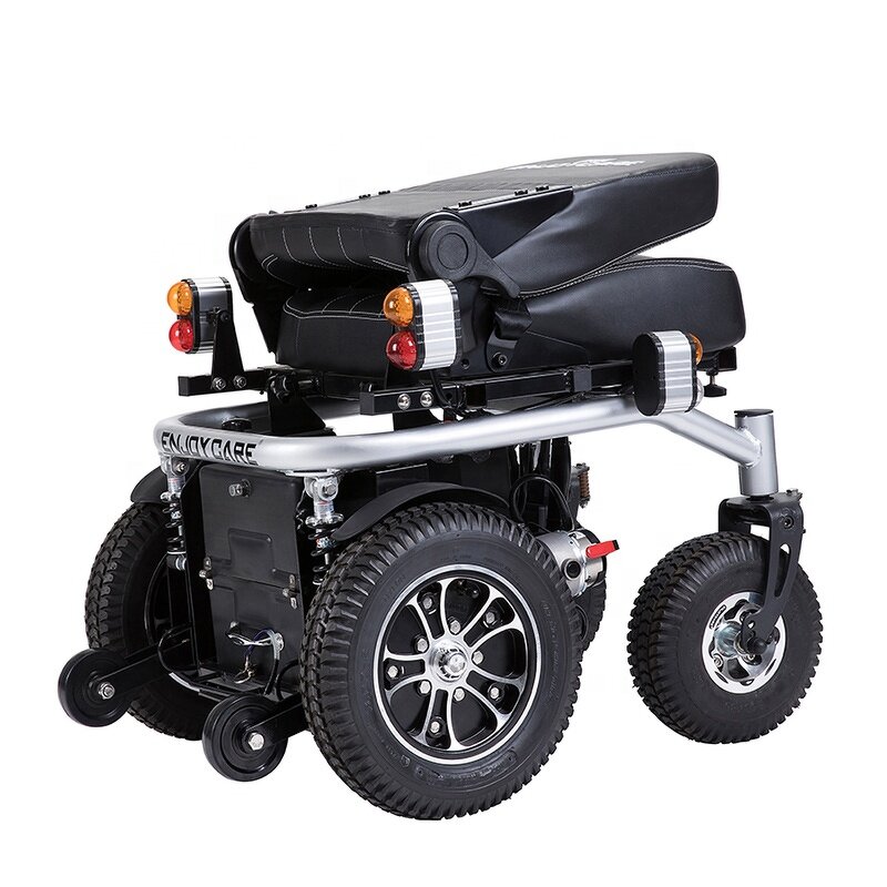 Off-road Electric Wheelchair - Heavy Duty Powerful Foldable