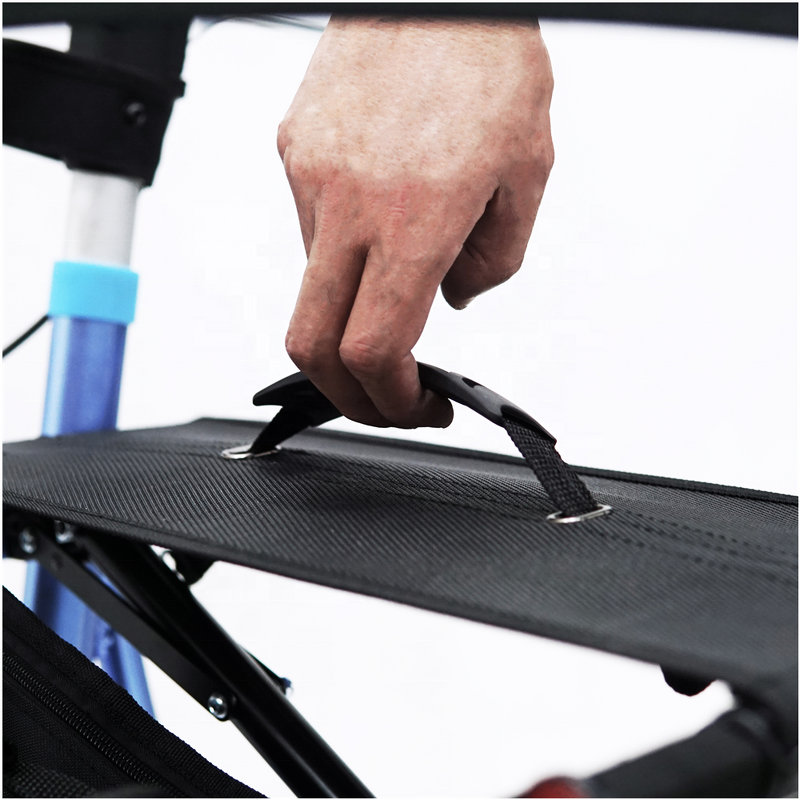 Walker Rollator - Lightweight Portable Folding Drive with Seat for Elderly