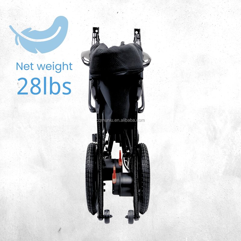 Carbon Fiber Electric Wheelchair - 12kg Lightweight Foldable