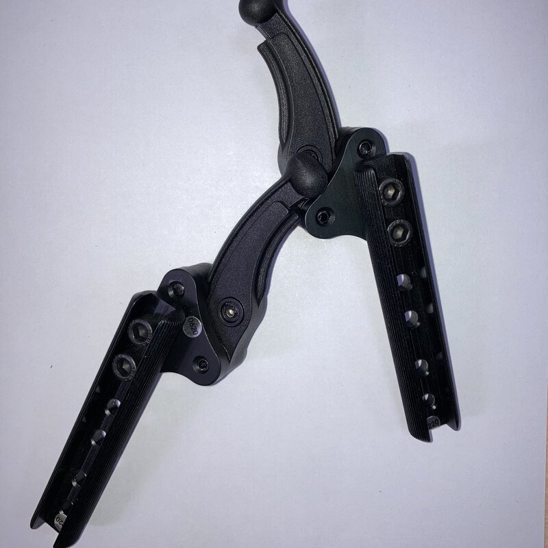 Wheelchair Brake - MUNIU Black Parts Aluminum Alloy & Plastic for Sport Wheelchair Model B-103