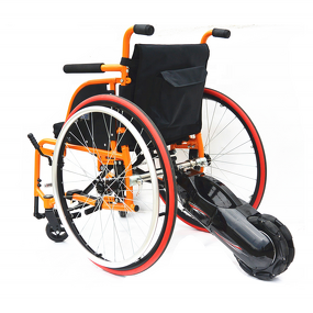 Electric Wheelchair Conversion Kit - Smart Drive Motor Power Assist Device Rear Trailer Motor