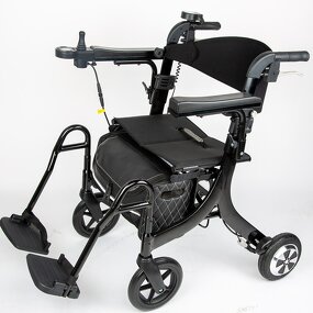 Power Assist Walker Scooter - Best Electric Mobility Rollator With Seat for Senior