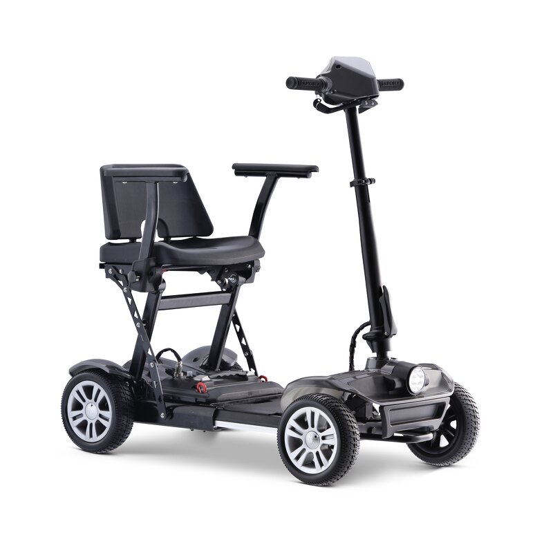 Folding Electric Mobility Scooter - 4 Wheel Lightweight Small for Elderly Seniors MUNIU MN-211