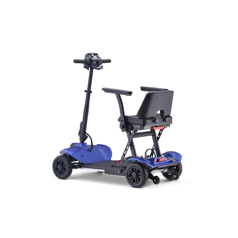 Folding Electric Mobility Scooter - 4 Wheel Lightweight Small for Elderly Seniors MUNIU MN-211