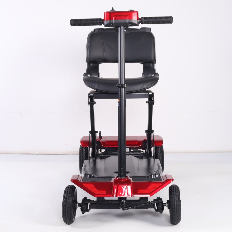 Automatic Folding Electric Mobility Scooter - Remote Control Lightweight 8Km/h 14km Range 24V Lithium