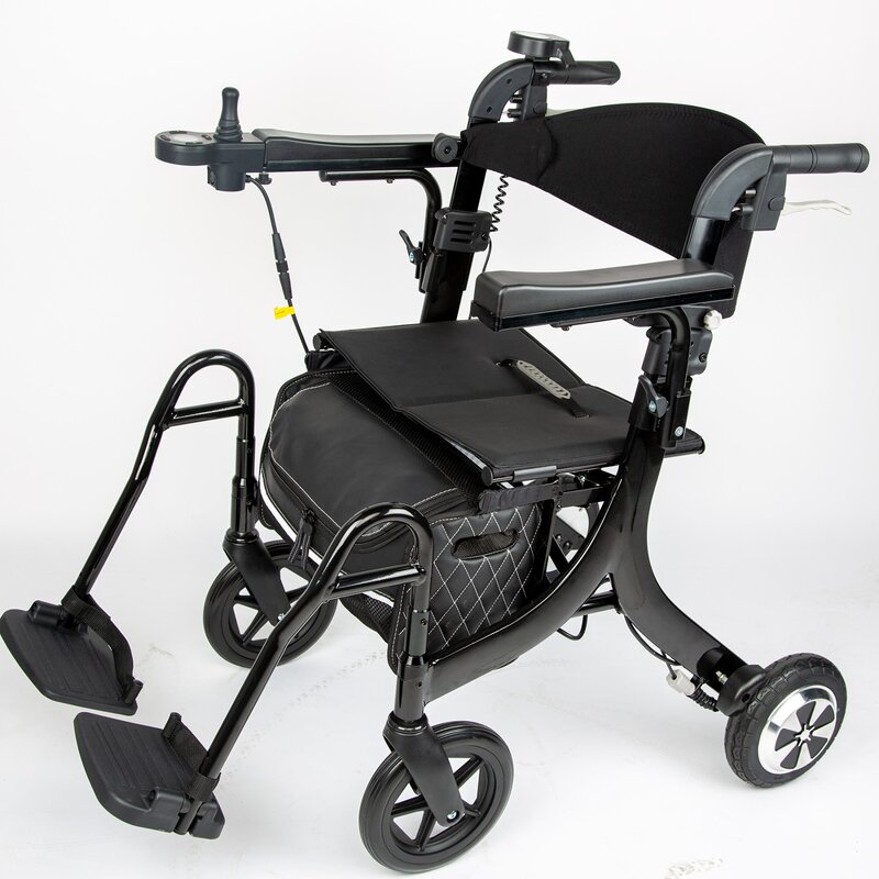 Electric Rollator Walker - Folding for the Elderly and Disabled