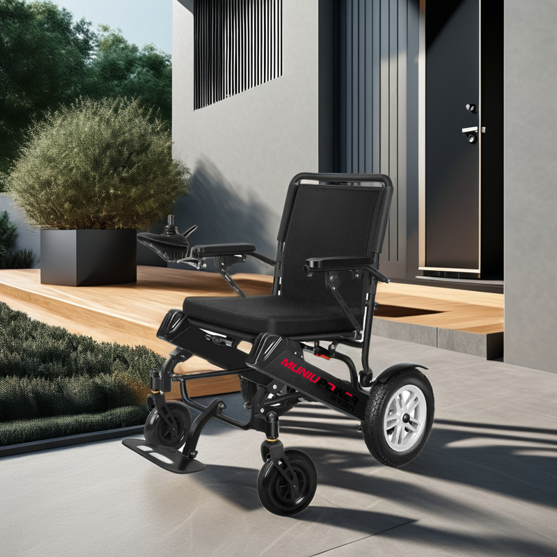 Folding Electric Mobility Scooter - POWER EY07 Aluminum Alloy for Disabled Adults