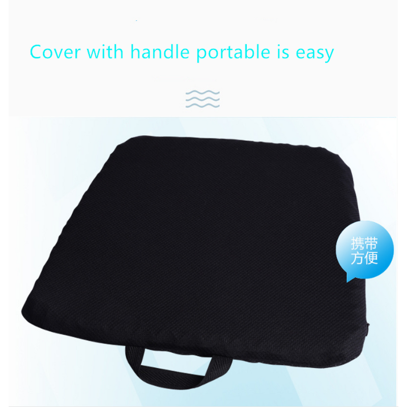 Gel Coccyx Orthopedic Cushion - Gel Infused TPE Material Honey Comb Coccyx Protection