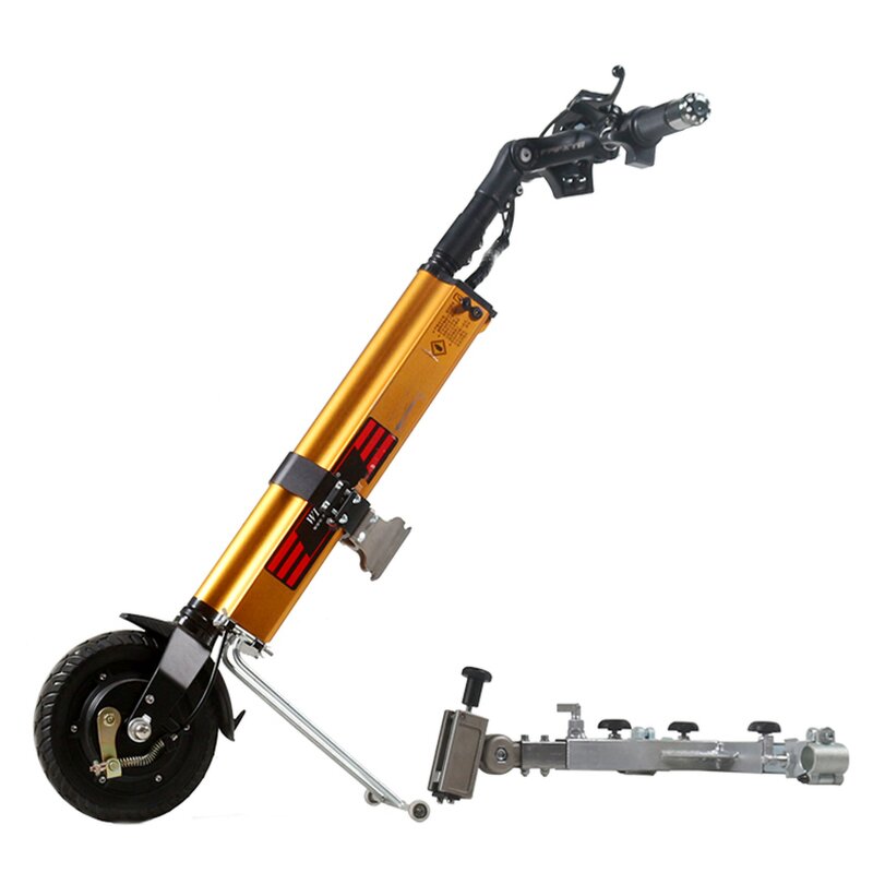 Electric Handcycle Wheelchair Attachment - 300W Lightweight Power Handbike Conversion Kit