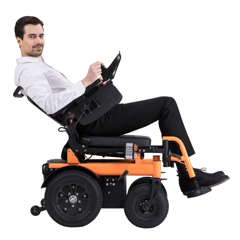 Off Road Electric Wheelchair - Heavy Duty with 55Ah*24V Battery for Disabled