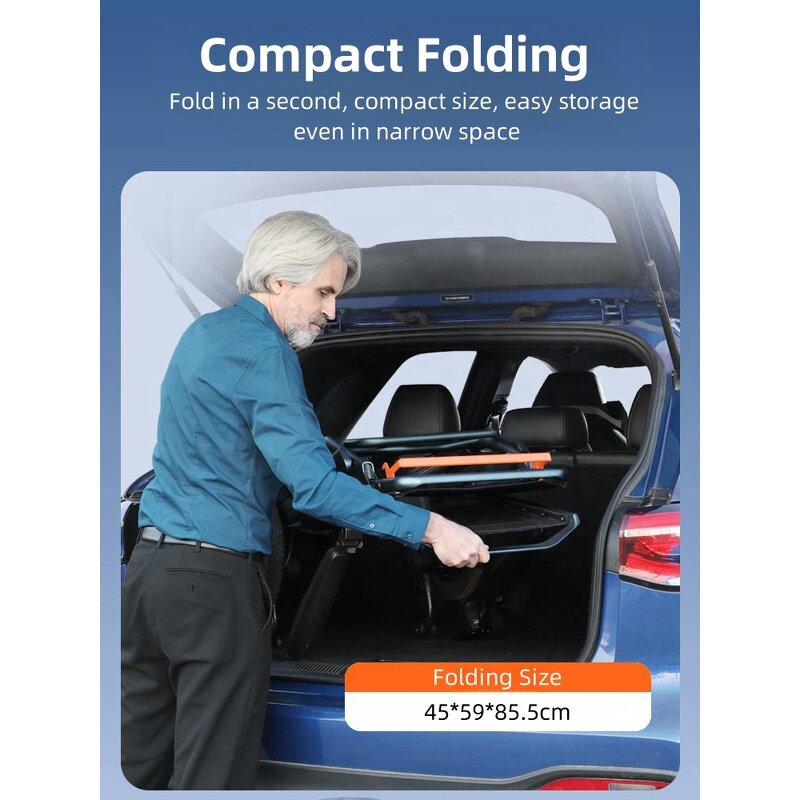 Carbon Fiber Electric Wheelchair - Best Selling Ultralight Portable Foldable for Disabled