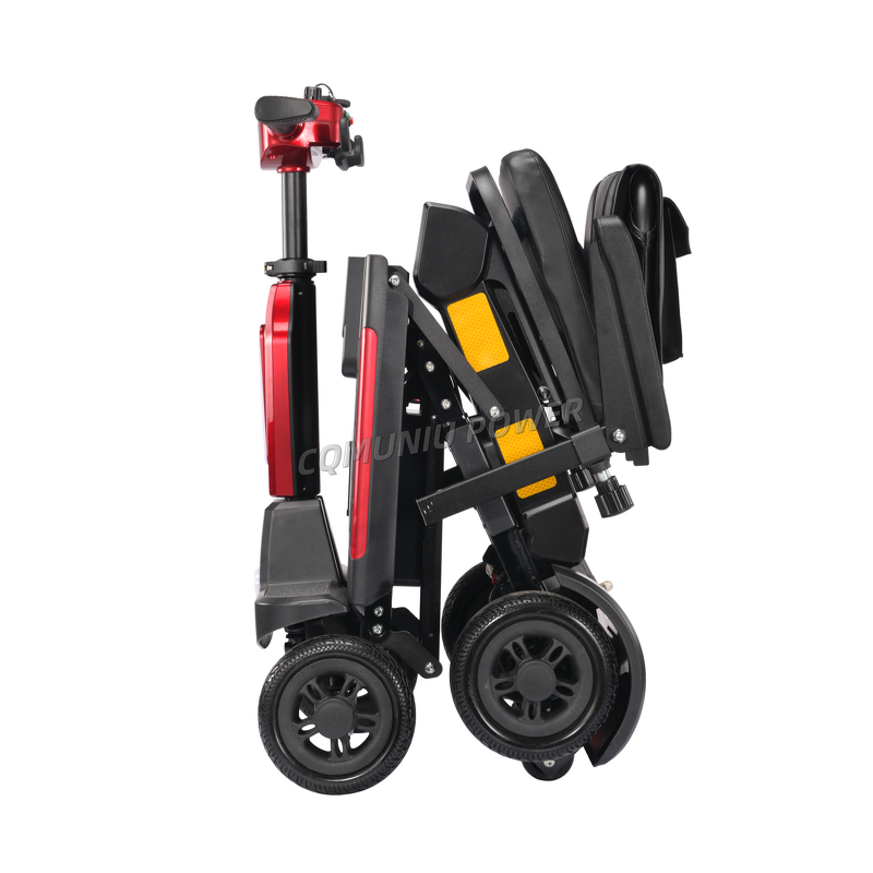 Folding Mobility Scooters - Popular Lightweight Remote Control Small Atto Electric 4 Wheel for Elderly Disabled
