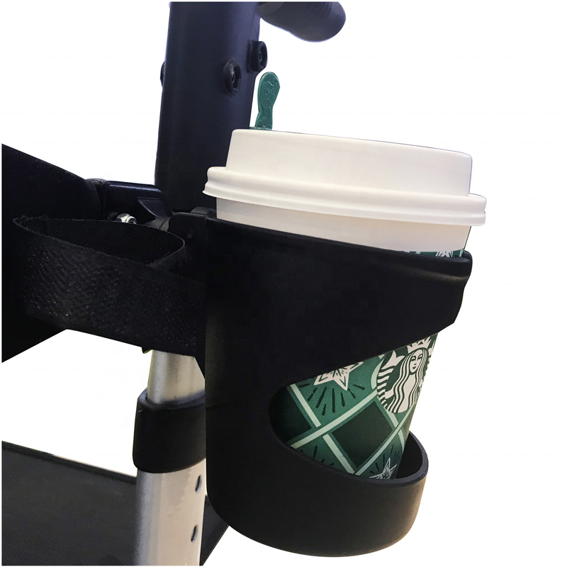 Mobility Walking Aid Frame - Lightweight Medical Four Wheel Folding Rollator Walkers With Seat 8 Inch Wheel for Adults Elderly