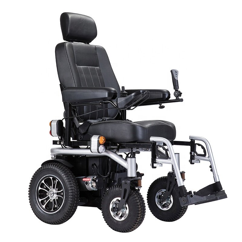 Off-road Electric Wheelchair - Heavy Duty Powerful Foldable