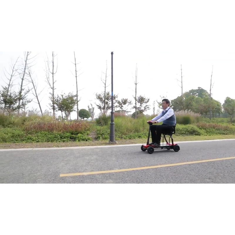 Folding Electric Mobility Scooter - 4 Wheel Small Intelligence Remote Control Four Wheel Atto China