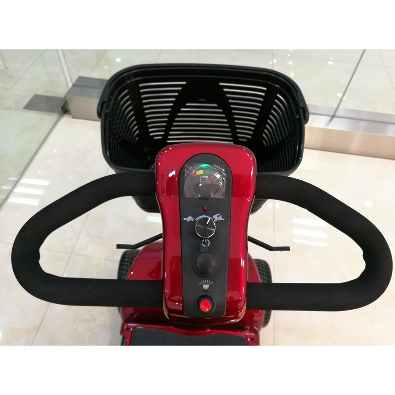 Electric Mobility Scooter - CE Certified 4-Wheel PG Controller with 250W Motor 20AH Battery 6km/h Speed