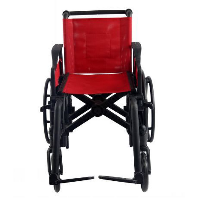 Plastic Wheelchair - Medical MRI No Metal Lightweight Portable for Disabled