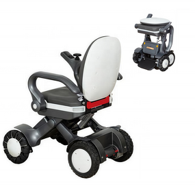 All Terrain Electric Mobility Scooter - Heavy Duty Portable Folding 4-Wheel for Elderly Disabled Outdoor Use