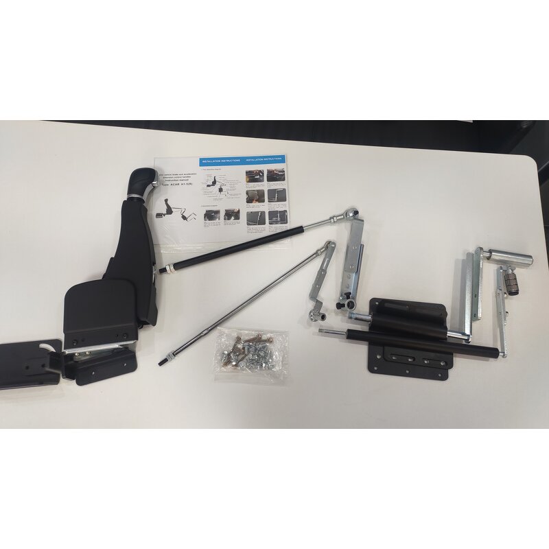 Handicap Portable Driving Aids - Car Push Pull Hand Control for Handicapped