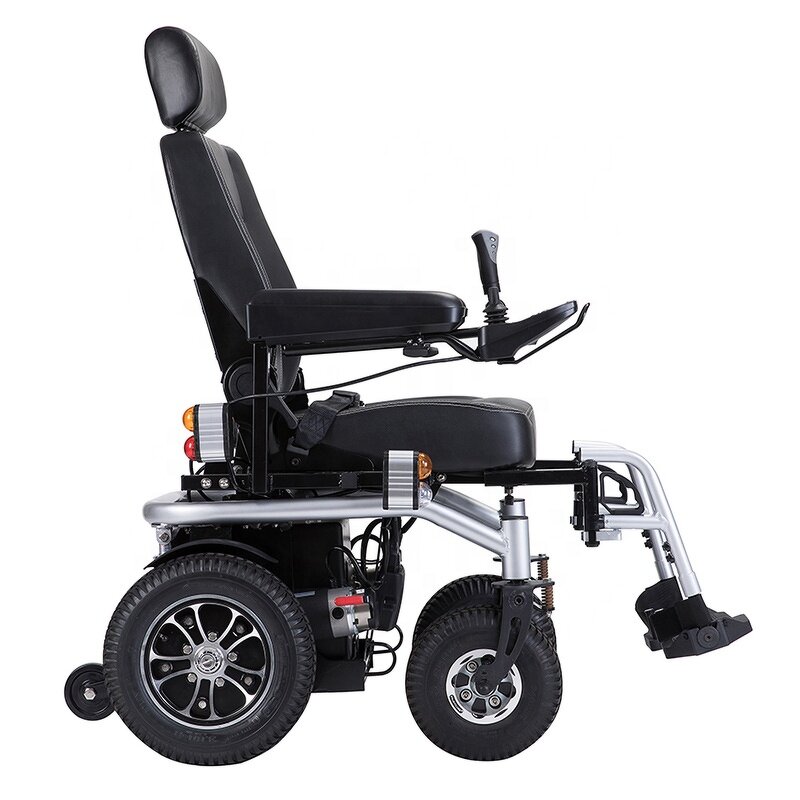 Off-road Electric Wheelchair - Heavy Duty Powerful Foldable