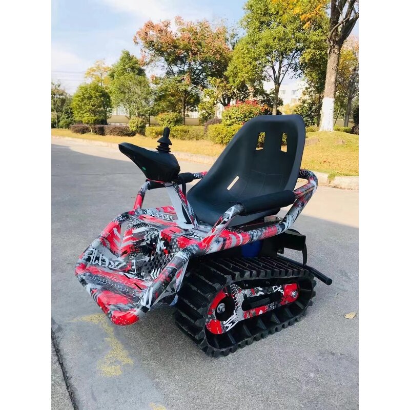 Mini Electric Tracked Tank - Hot Sale Playground Equipment Child Go-Kart Indoor/Outdoor Off-Road for Children