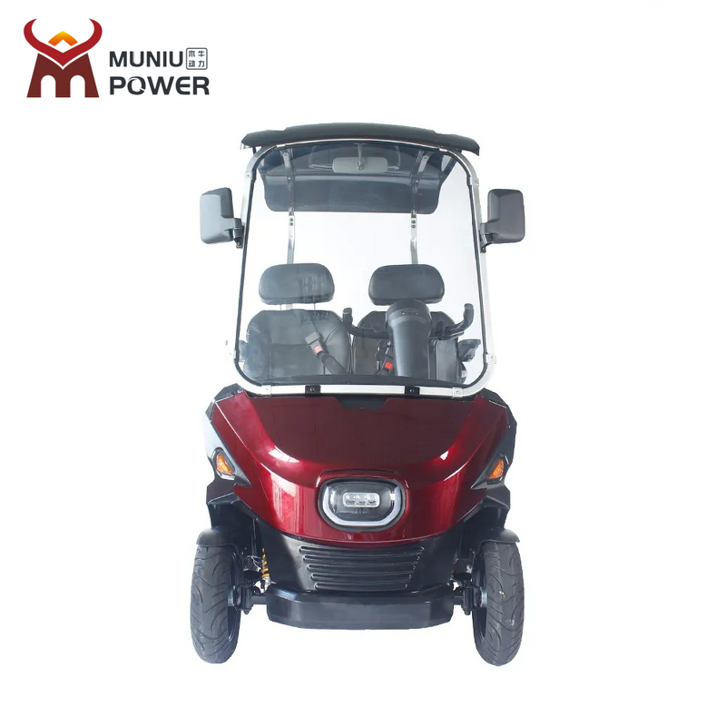 Two-Seater Mobility Scooter - MUNIU Heavy Duty 24V 1500W 4 Wheel for Elderly