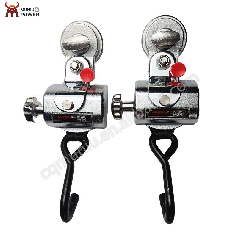 Wheelchair Restraint System - MUNIU Manual Release Tie Down 4x Fix Wheelchair Retractor