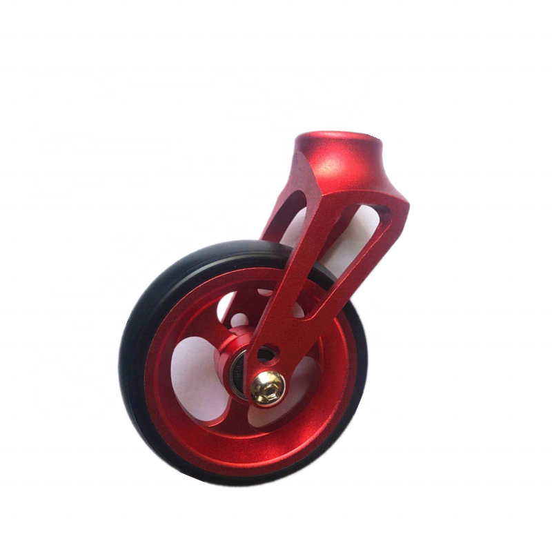 Wheelchair Front Wheel - Optional Sizes 4 Inch PU Parts for Sport Wheelchair