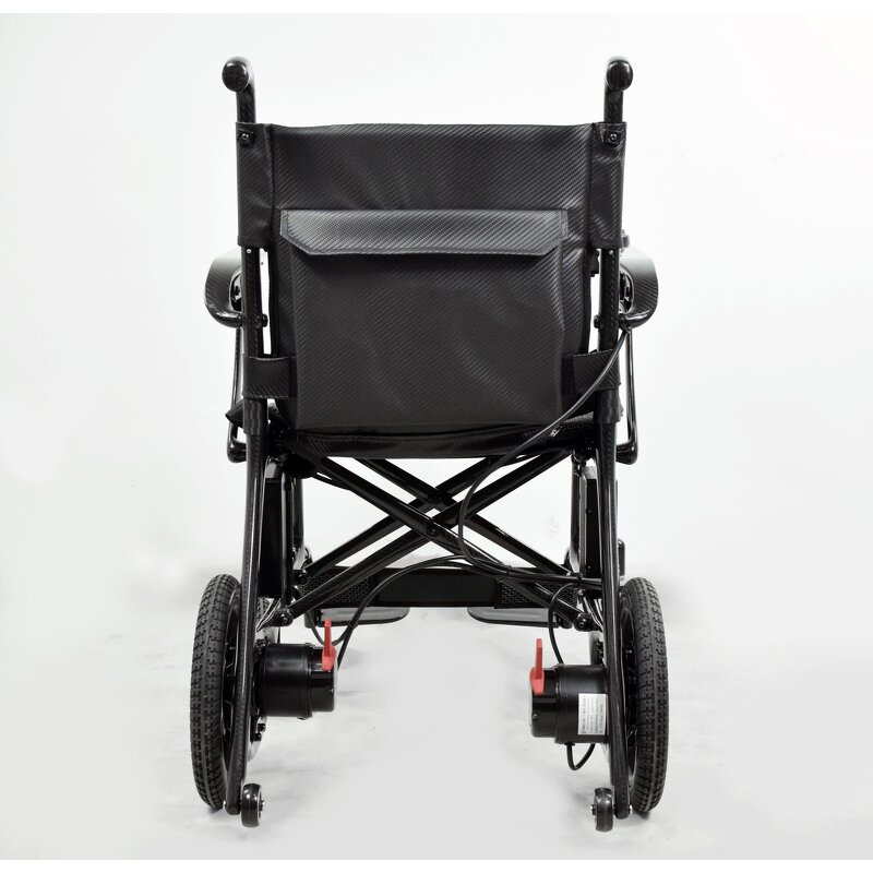 Carbon Fiber Electric Power Wheelchair - Medical Therapy Light Weight Folding Ultralight for Disabled
