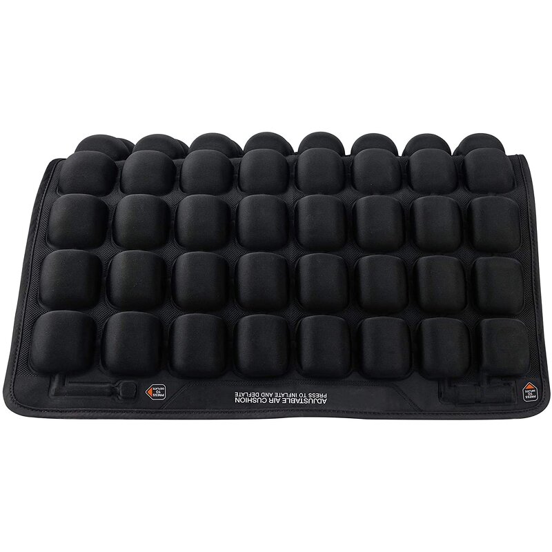Anti-bedsore Air Cell Seat Cushion - Soft Hand Press to Inflated for Wheelchair Office Chair Class Camping Pregnant Women
