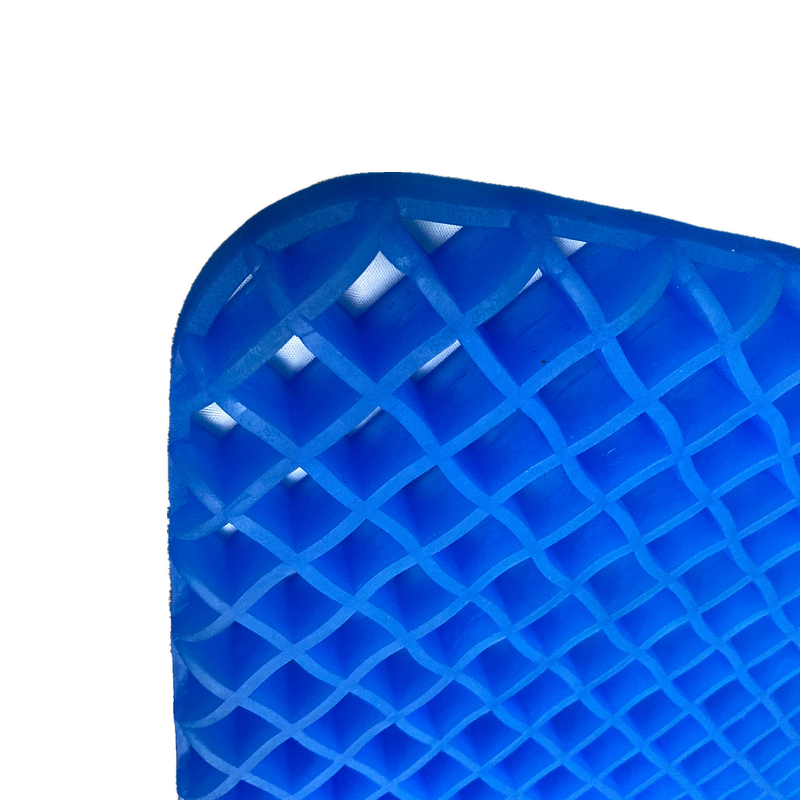 Gel Coccyx Orthopedic Cushion - Gel Infused TPE Material Honey Comb Coccyx Protection