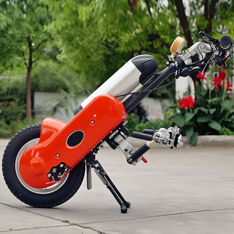 Electric Handcycle Wheelchair Attachment - 400W Wheelchair Handbike Conversion Kit