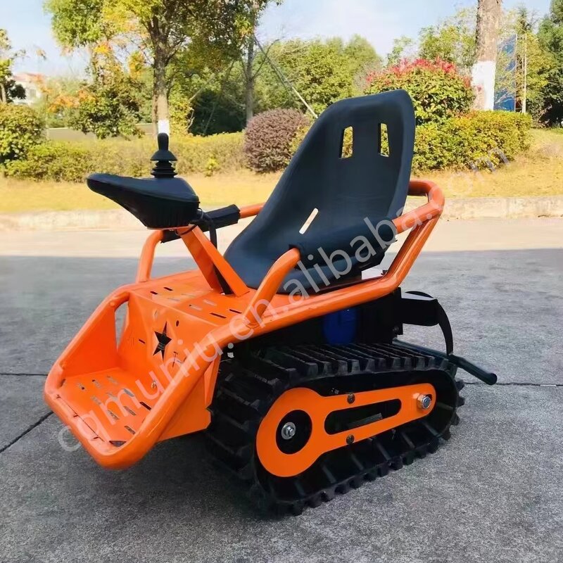 Outdoor Electric Go Karts - All Terrain for Kids Colorful Mini Tank Ride on Tank Amusement Ride