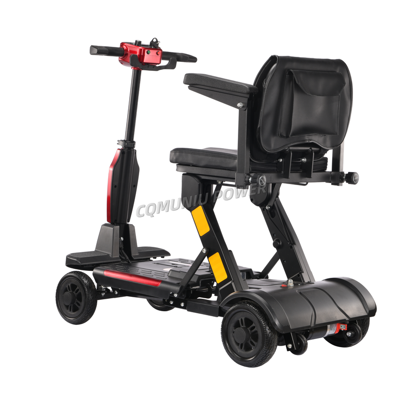 Folding Mobility Scooters - Popular Lightweight Remote Control Small Atto Electric 4 Wheel for Elderly Disabled