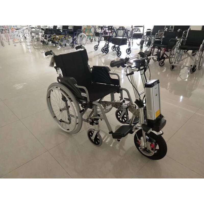 Electric Wheelchair Attachment - WP-03 48V 500W Handcycle Conversion E Wheelchair Handbike Tractor for Handicapped Range 60km